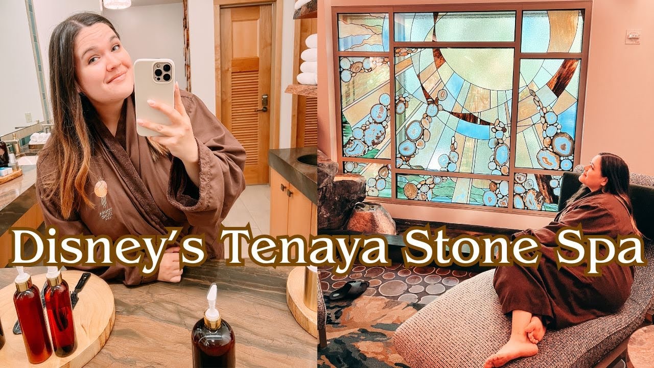 First Ever Trip to Disney's Tenaya Stone Spa