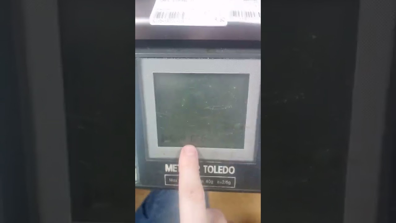 Калибровка Metler Toledo