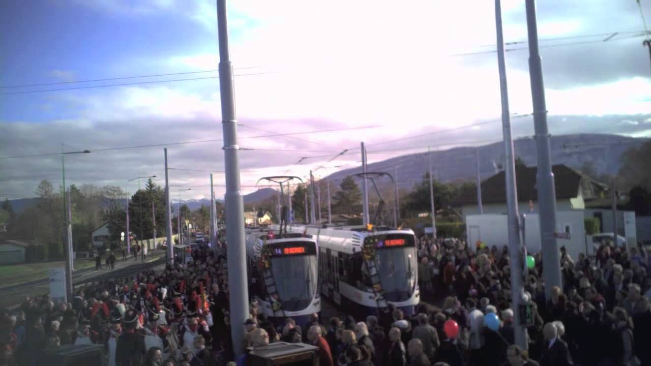 AR.Drone, TPG Inauguration Tram TCOB Bernex
