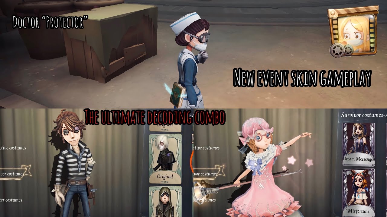 Identity V | Doctor “Protector” Event Skin Gameplay + Best Combo for Cipher Rush