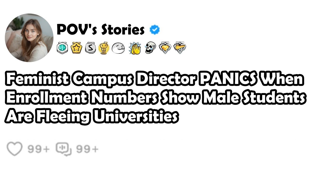 Feminist Campus Director PANICS When Enrollment Numbers Show Male Students Are Fleeing Universities