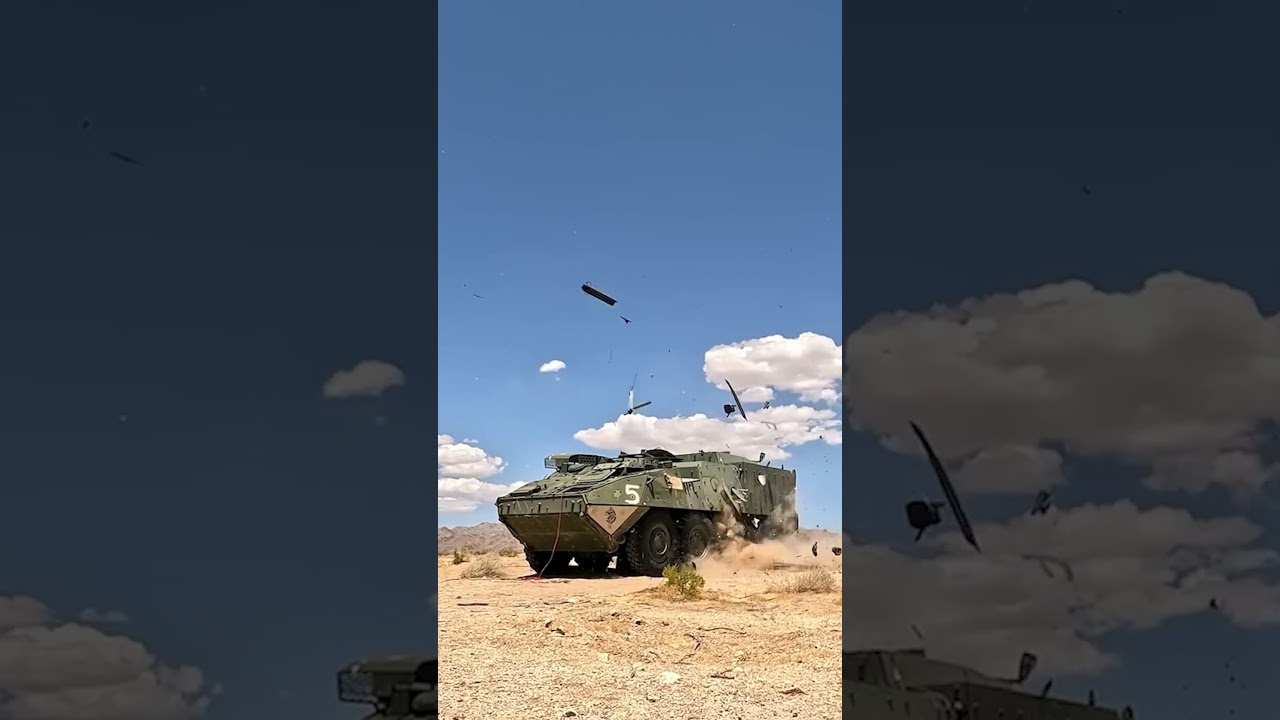 U.S. Army Tests Black Hawk-Launched Drone That Finds Its Own Targets #shorts
