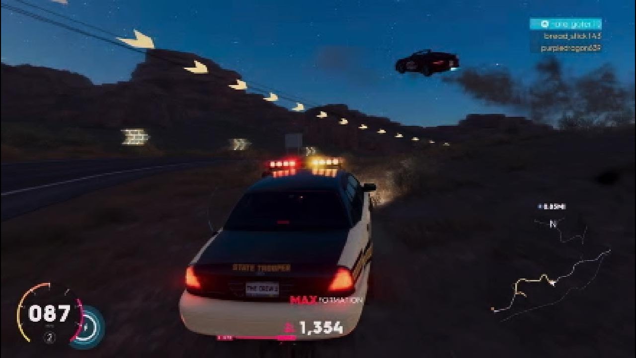 The Crew 2 - Epic Jump During Police Chase