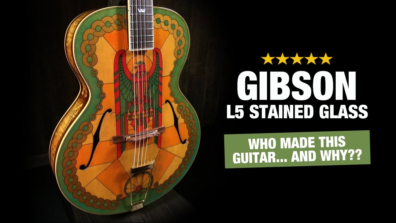 Gibson 2001 L5 Stained Glass - Who Made This Guitar&hellip; and Why??