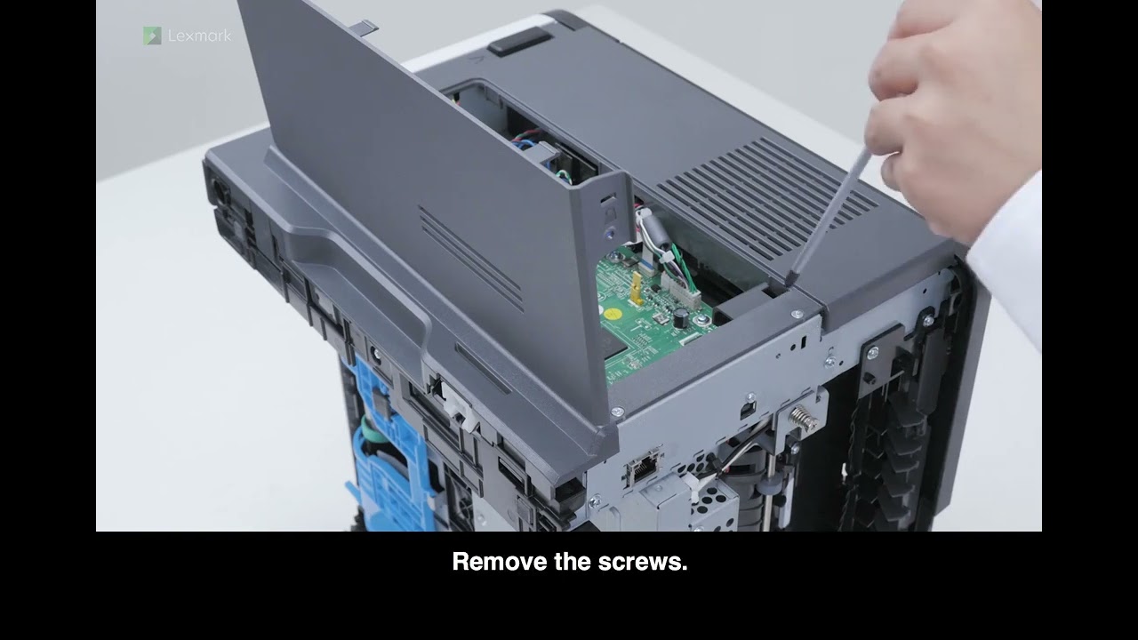 MX622 Lexmark Fuser Removal video