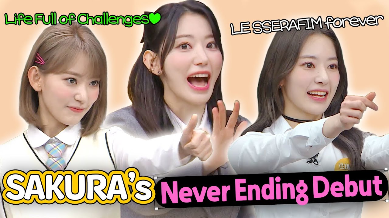 LE SSERAFIM SAKURA's Never-ending Challenge 💗 Passionate Moments Compilation