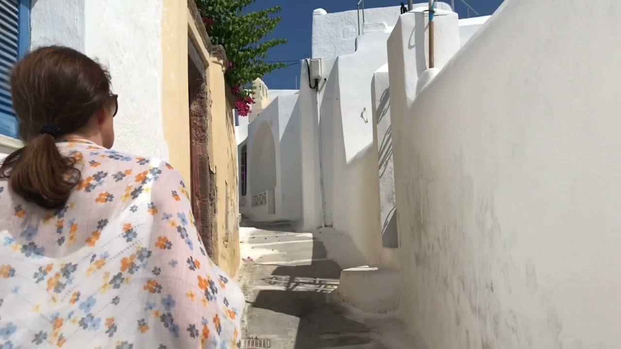 Emporio, Santorini, Greece.