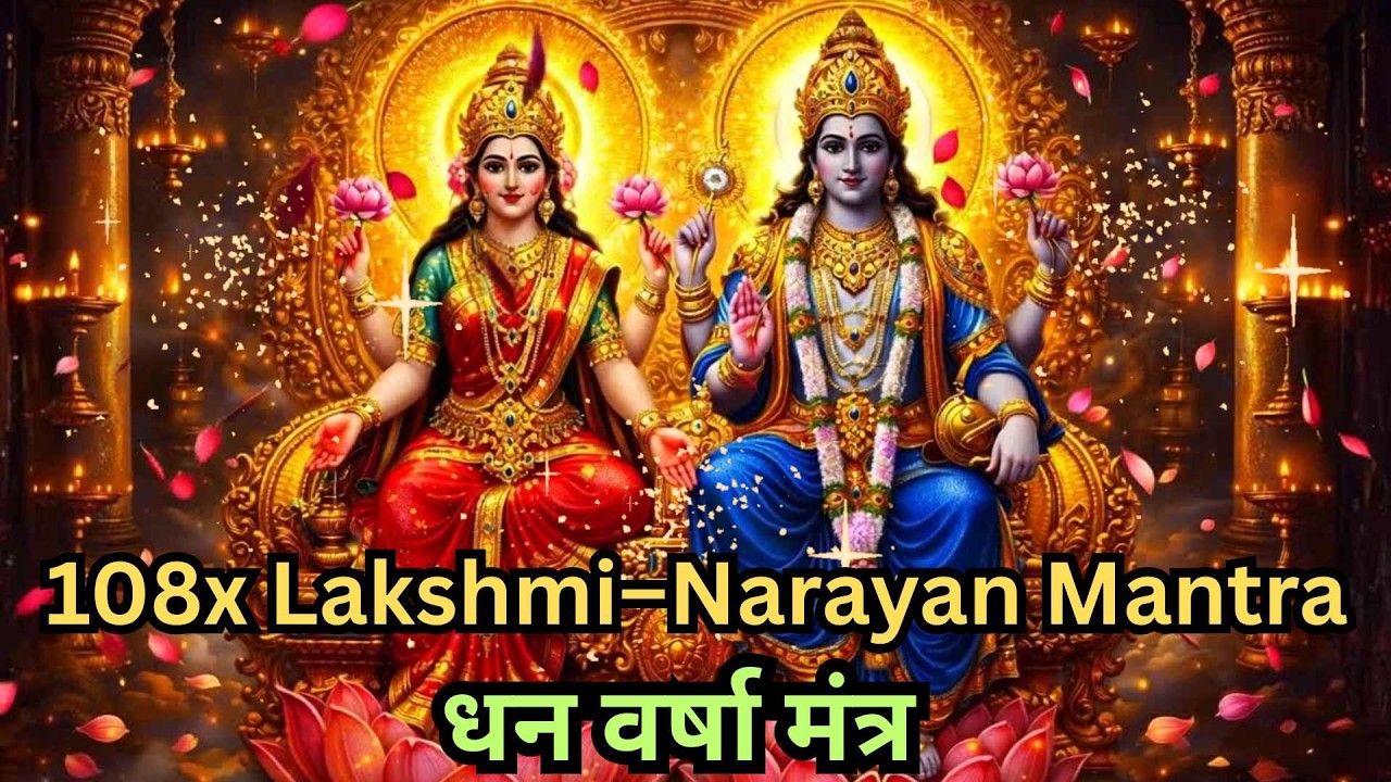 10 Most Powerful Lakshmi–Narayan Mantras | Wealth & Blessings | लक्ष्मी नारायण धन वर्षा मंत्र |108x