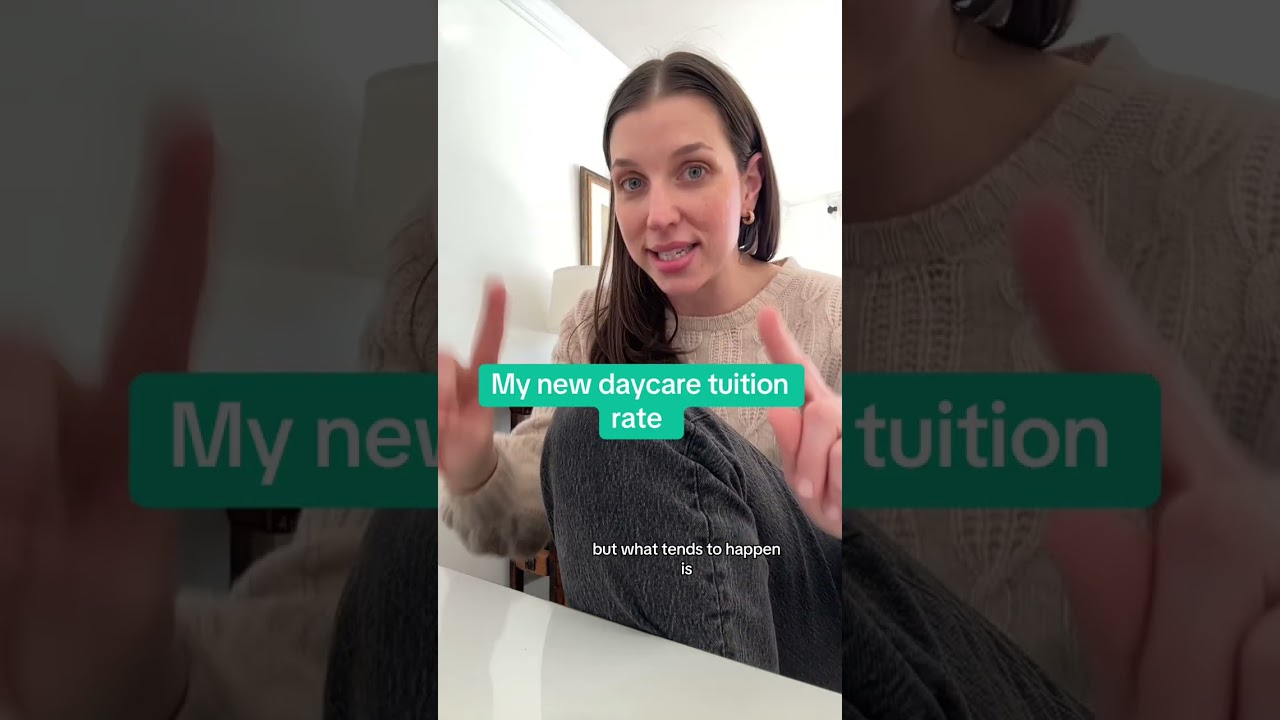 Breaking down my childcare costs
