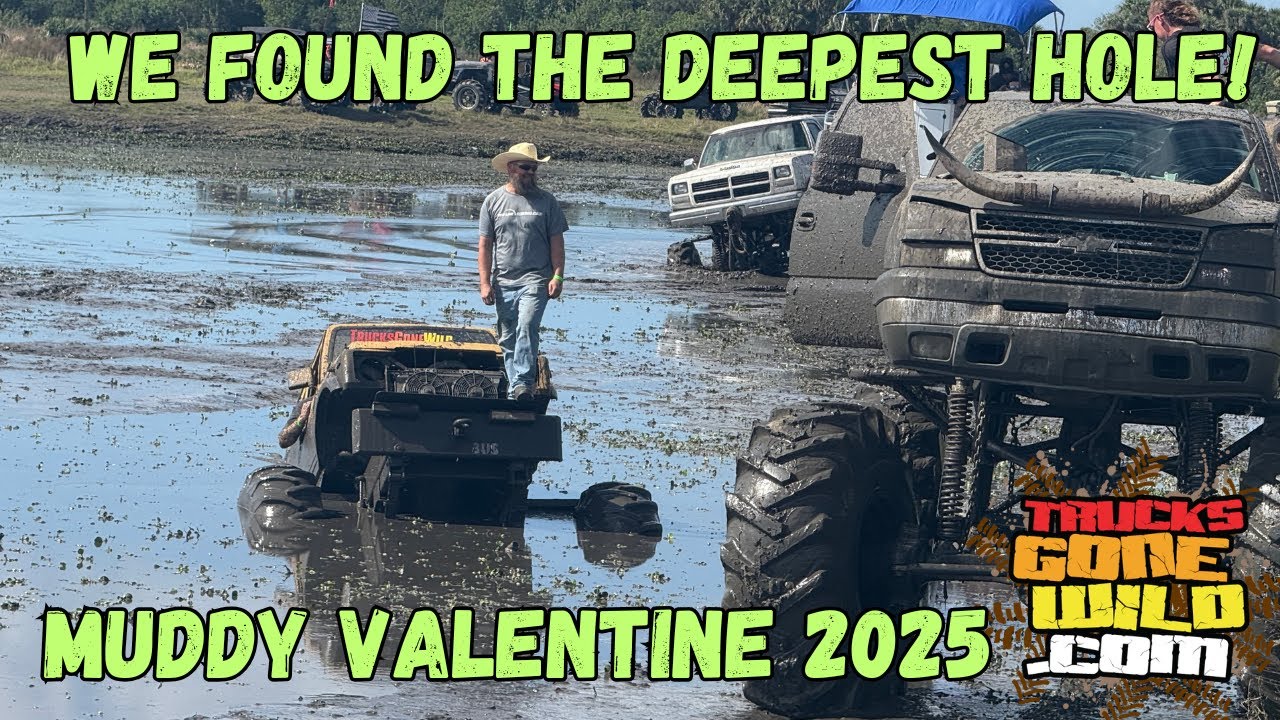 What Happens When Trucks Get STUCK In Mud? MUDDY VALENTINE 2025 AT PLANT BAMBOO