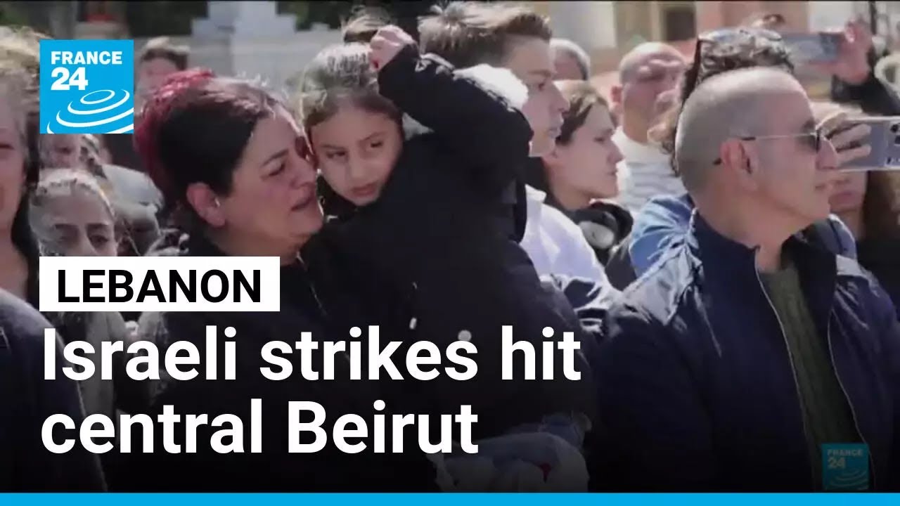 War in the Middle East: Heavy Israeli strikes hit central Beirut • FRANCE 24 English