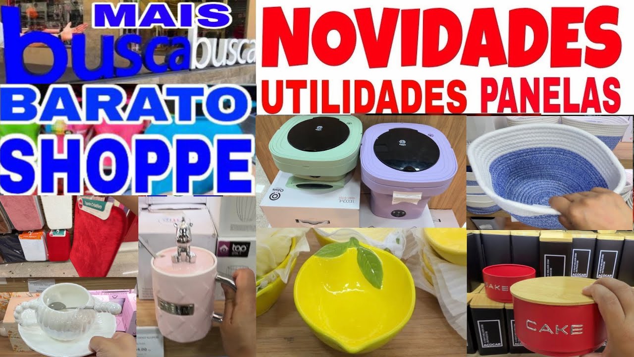 BUSCA BUSCA - ACHADOS PRO LAR E MUITAS NOVIDADES LINDAS NO BRÁS