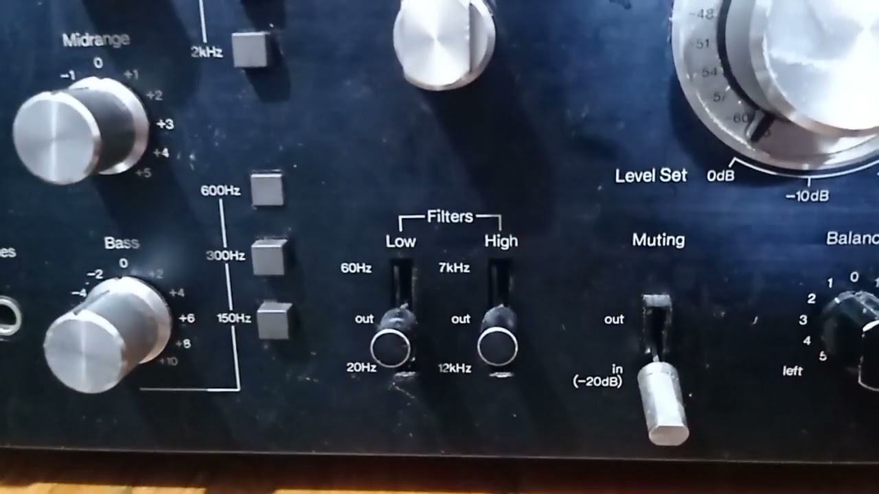 Sansui AU-517 717 restauración del amplificador que cambió el sonido 6-7
