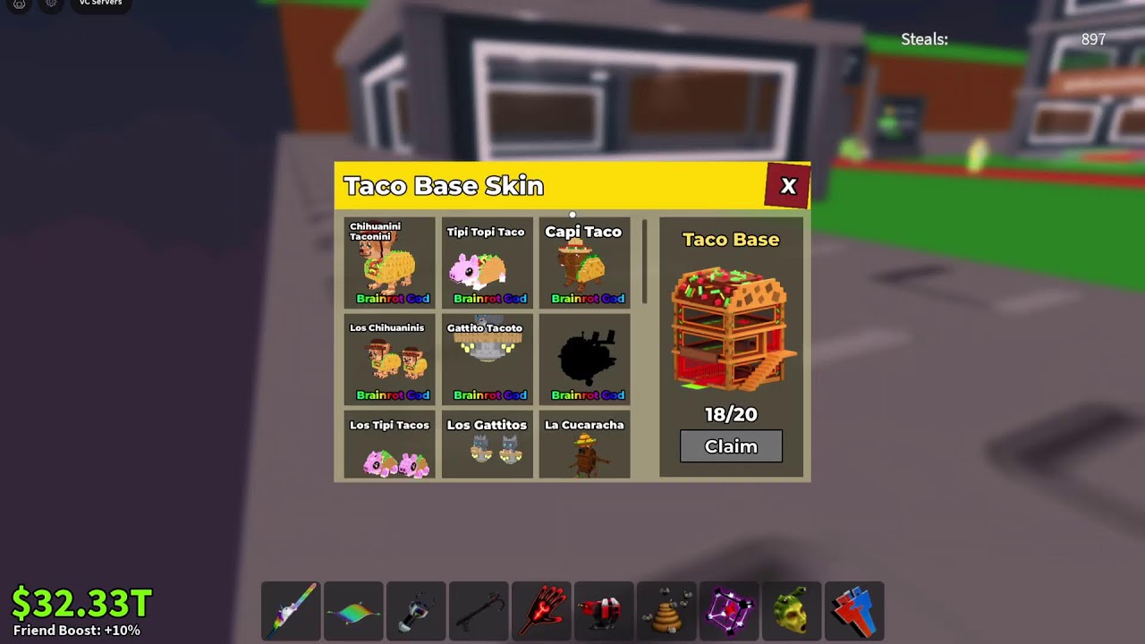 TRYING TO GET TACO BASE