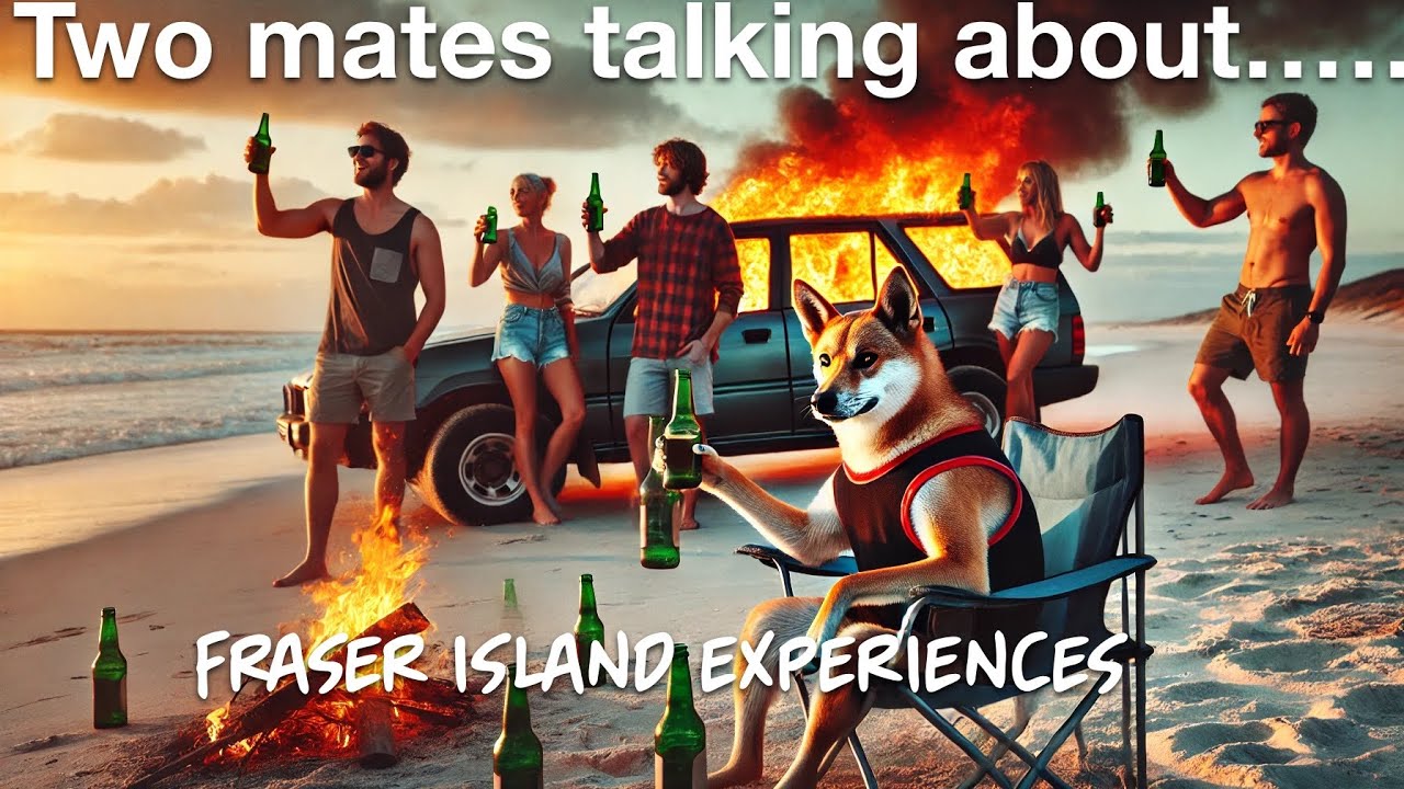 Fraser Island (K&rsquo;gari) is the best camp site. Two mates talking about&hellip;&hellip;..