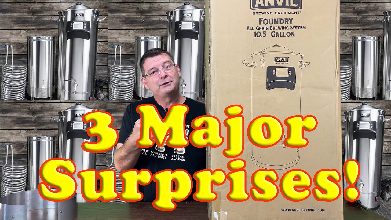 Anvil Foundry 10.5 with recirculation kit - Unboxing and Complete Overview