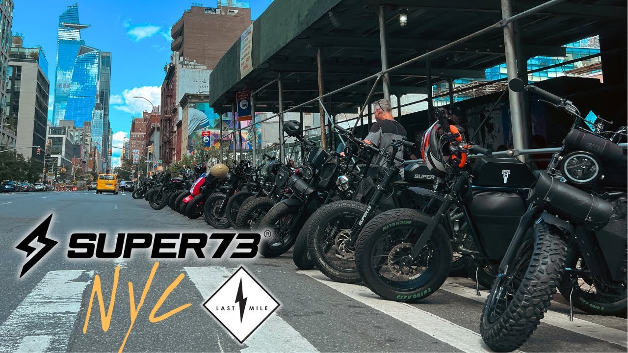 В моей первой групповой поездке с Super73 NYC x Last Mile NYC участвовало более 45 человек! [4K]