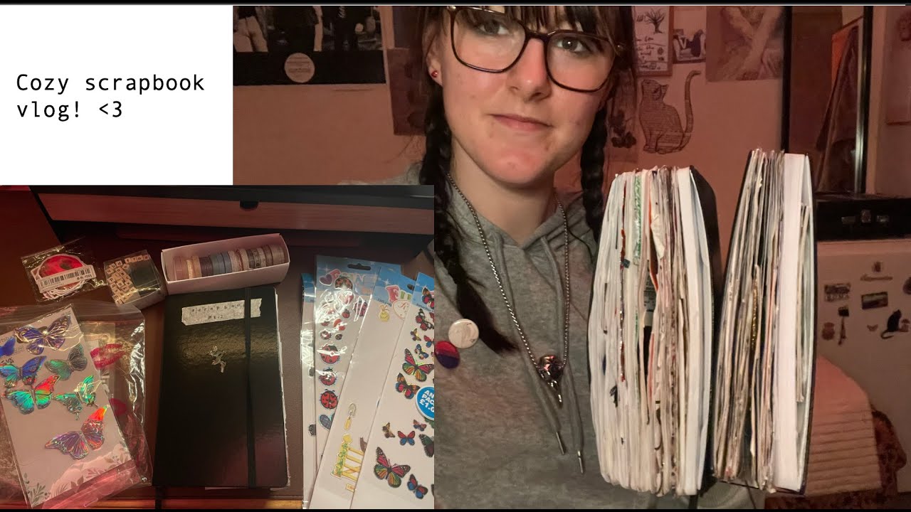 Cozy scrap booking vlog!