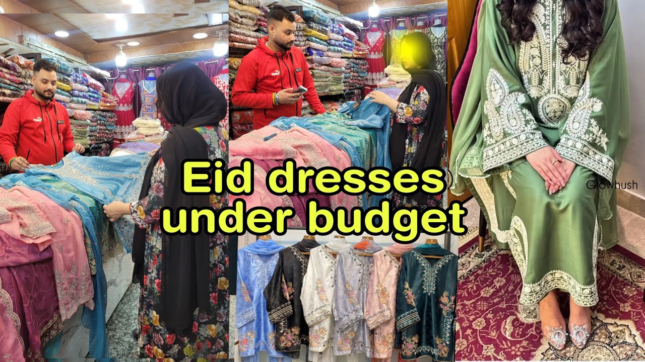 Eid outfit  le liya || Eid dress design  || looking  for designer  outfit  underbudget  #eid 