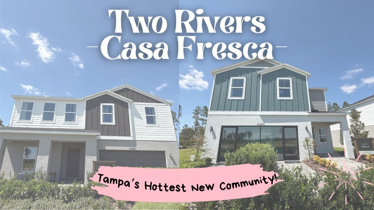 Two Rivers by Casa Fresca | Azure and Gabriela Floorpans| Zephyrhills, Florida