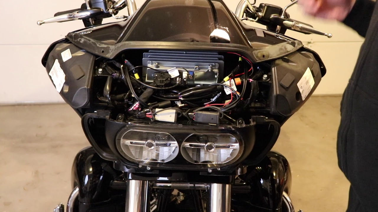 Harley Boom Audio Hidden Antenna Install