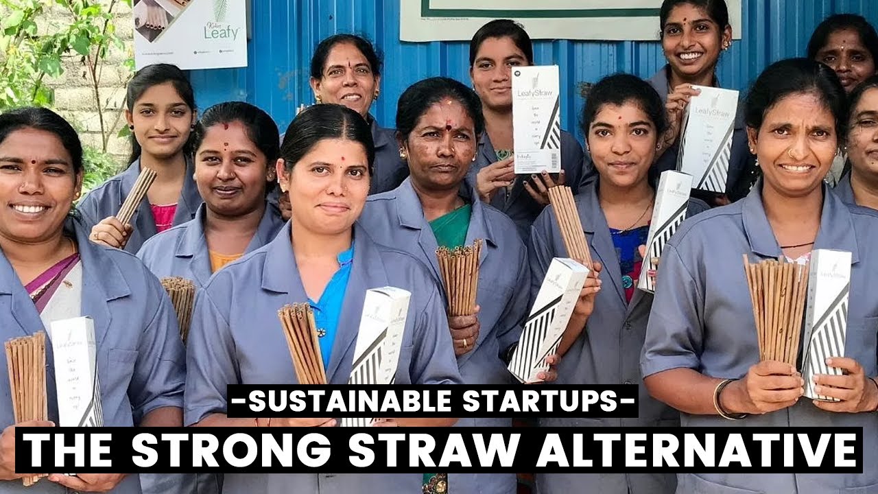 Bengaluru Startup Makes 10,000 Straws a Day From Coconut Leaves!