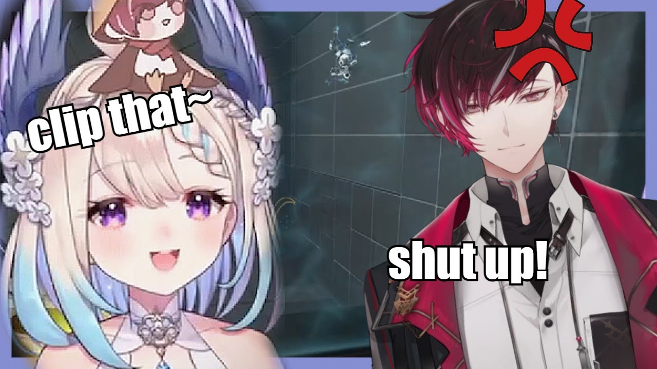 Enna can't stop laughing at Ver's Epic Fail