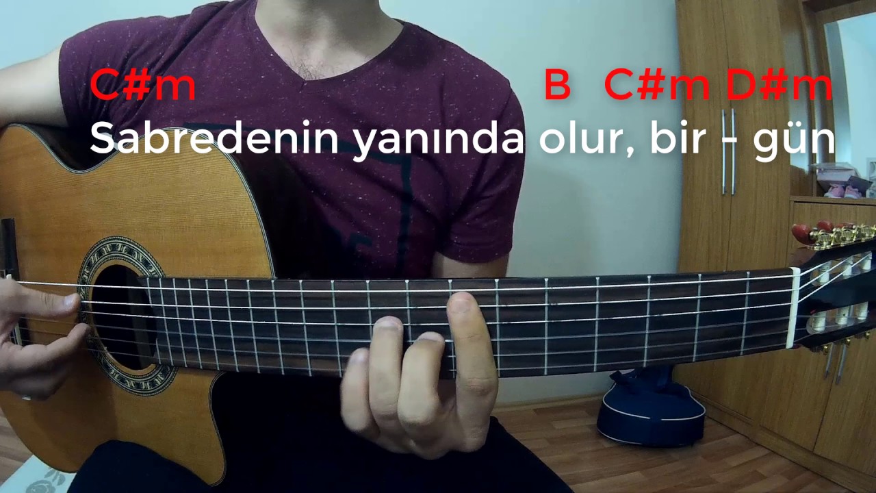 Oğuzhan Koç - Küsme Aşka Gitar Dersi | Cover Gitar Akor
