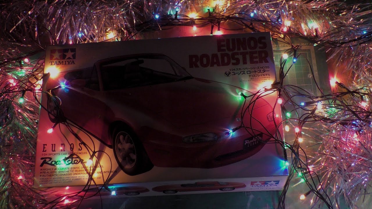 Обзор Сборной Модели #10 - Mazda MX-5 |  Eunos Roadster Tamiya 1:24