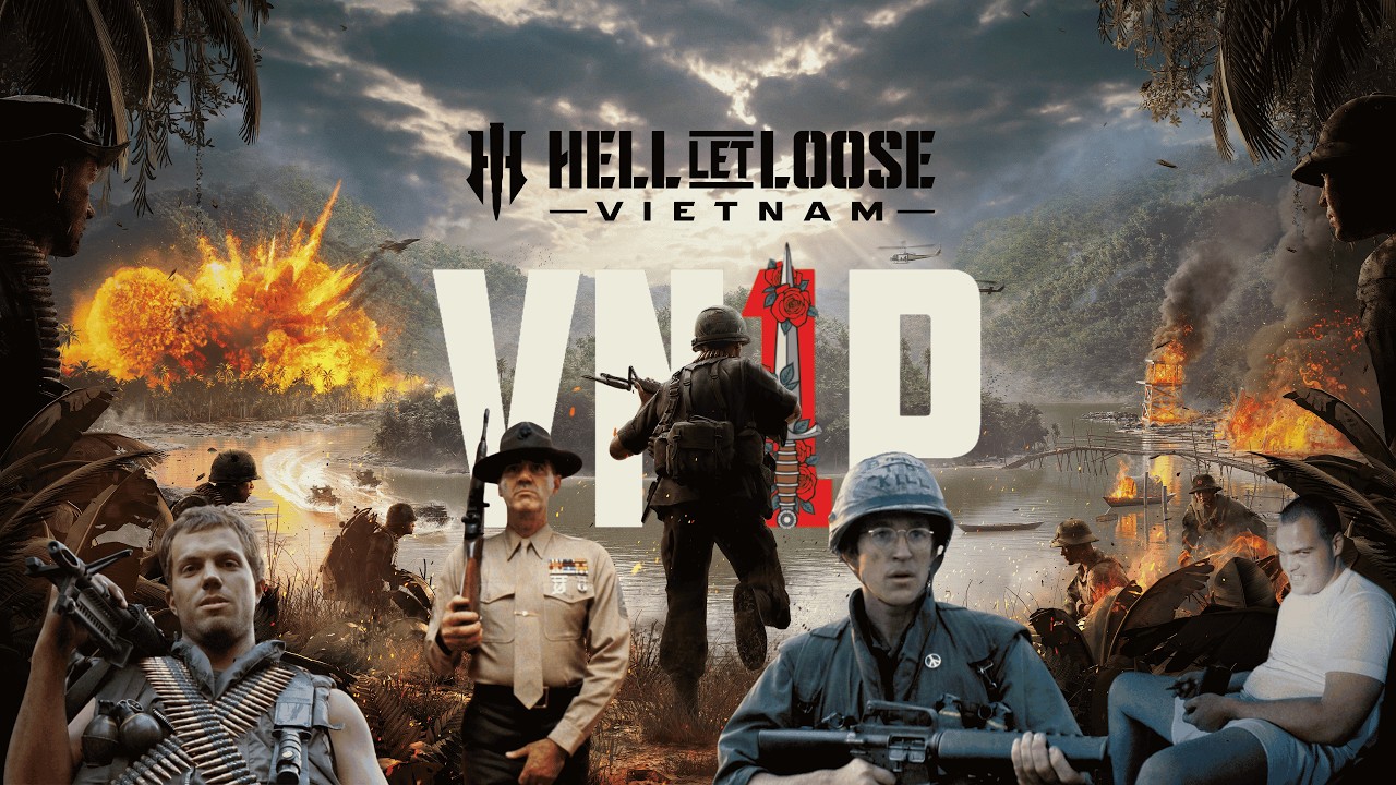 HELL LET LOOSE VIETNAM RAW GAMEPLAY