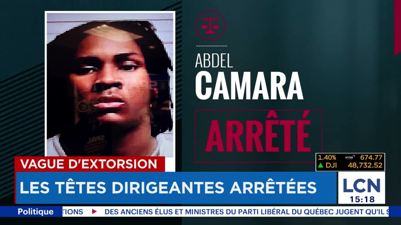 Vague d&rsquo;extorsion &agrave; Saint-Lambert: les t&ecirc;tes dirigeantes arr&ecirc;t&eacute;es