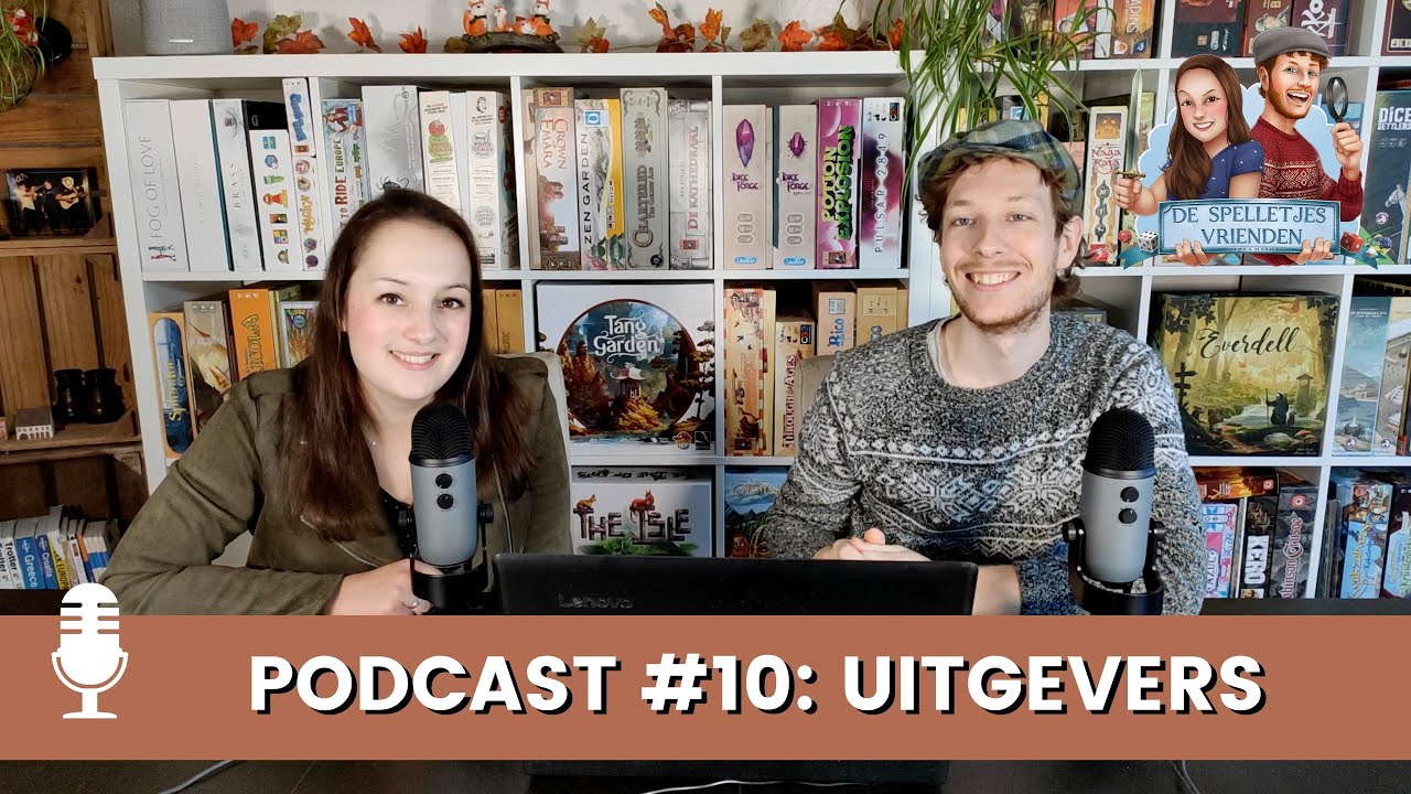 De Spelletjes Vrienden Podcast - Afl. #10 - Spel uitgeven bij een uitgever