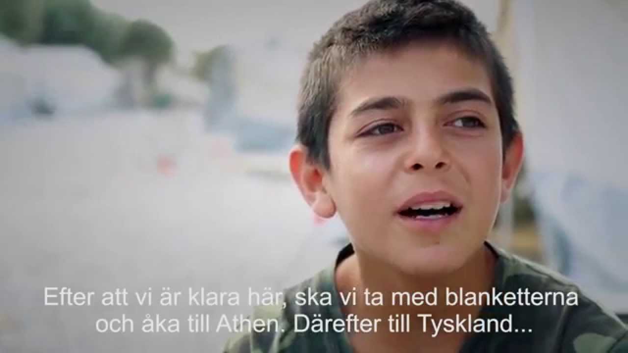 Möt Mustapha som är på flykt från Syrien