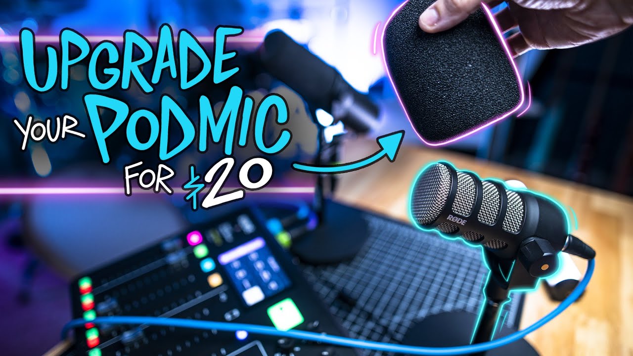 Make Your Rode PodMic Sound Like a Shure SM7B for $20