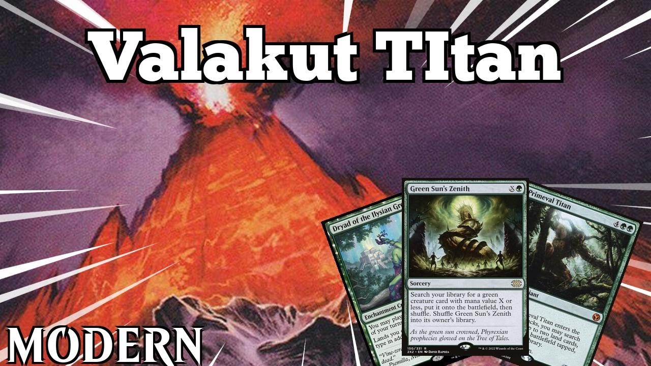 Faster is Always Better?! | Valakut TItan | Modern | MTGO