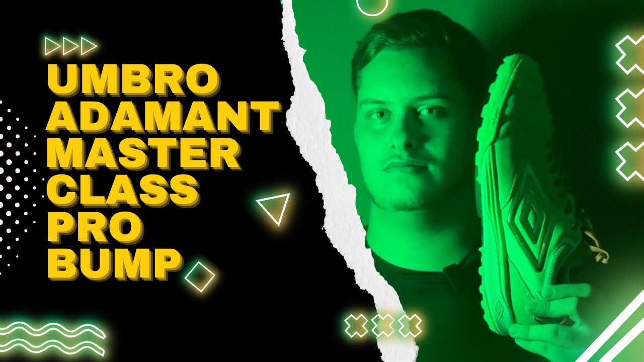 ESSA É A UMBRO ADAMANT MASTER CLASS PRO BUMP ( sant patrick’s day ) ☘️