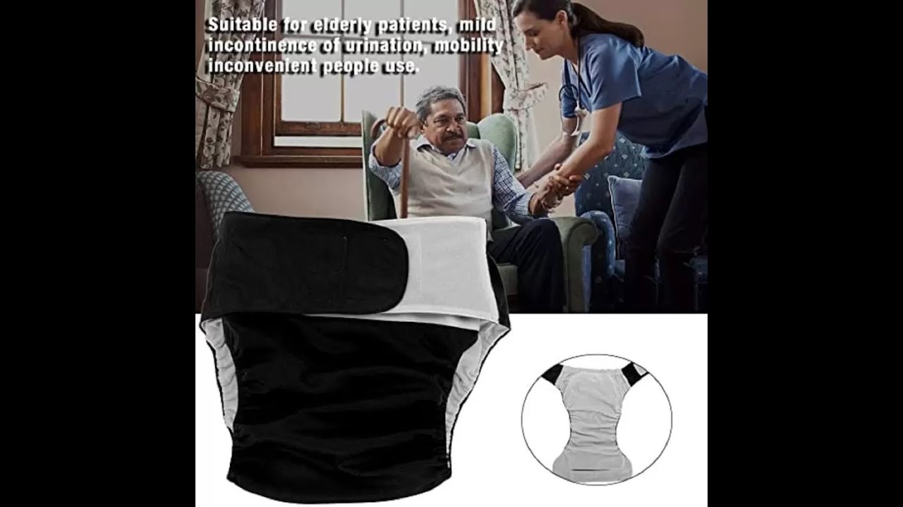 Affordable & Comfortable Reusable Diapers for Elderly Care 