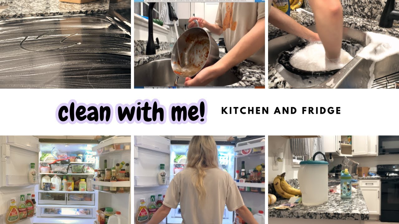 Kitchen Clean With Me | Speed Cleaning Motivation