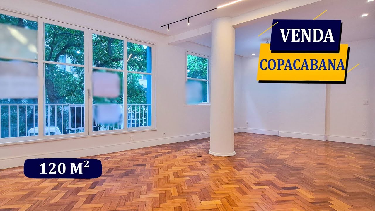 COPACABANA POSTO 5 RUA MIGUEL LEMOS REFORMADÍSSÍMO 120M² 3 QUARTOS 3 BANHEIROS COMPLETOS VAGA