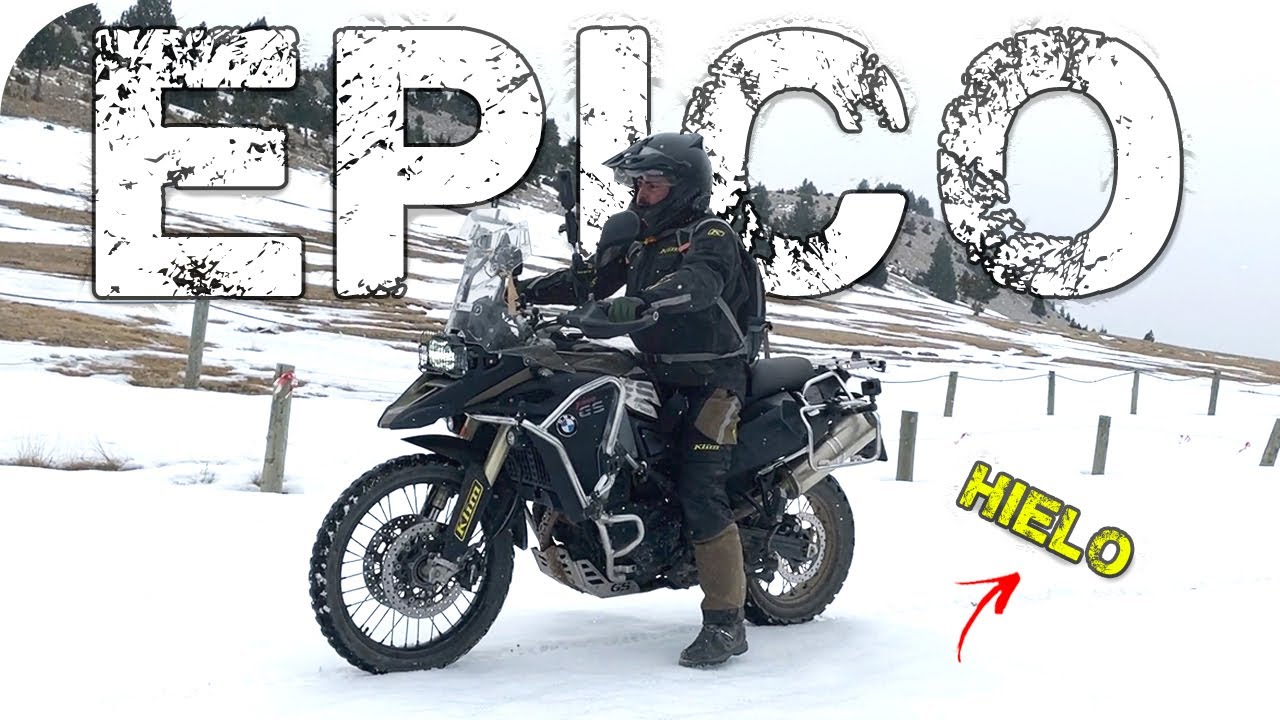 C&oacute;mo QUEDARSE ATRAPADO en la NIEVE con tu MOTO 😱