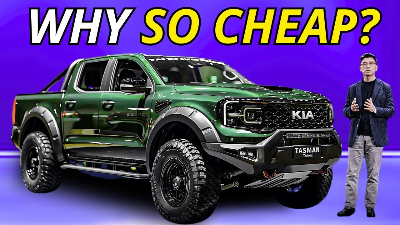 The Most POWERFULL Pickup Truck!? NEW 2026 Kia Tasman UNVEILED