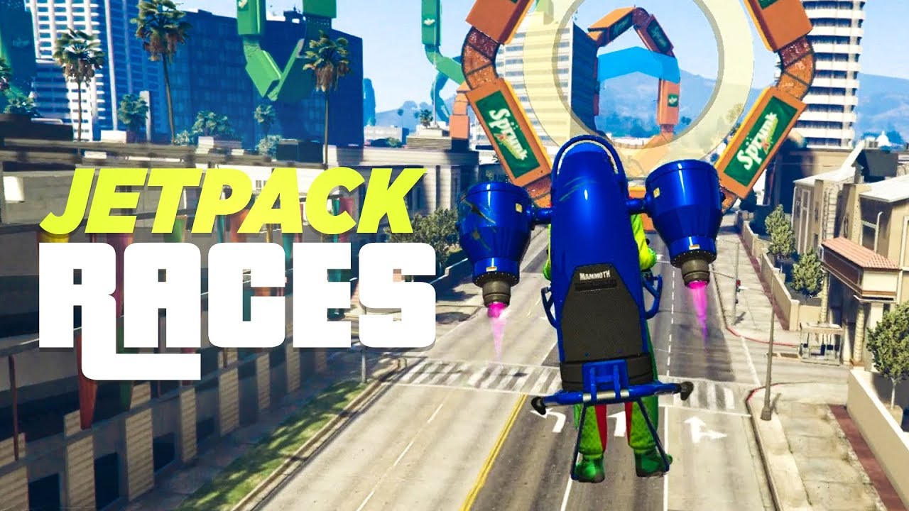 JETPACK RACES - Grand Theft Auto Online