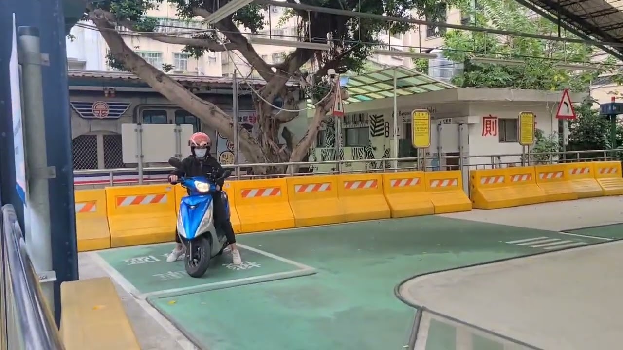 第一次考機車駕照..(好緊張哦!!)機車路考全部過程