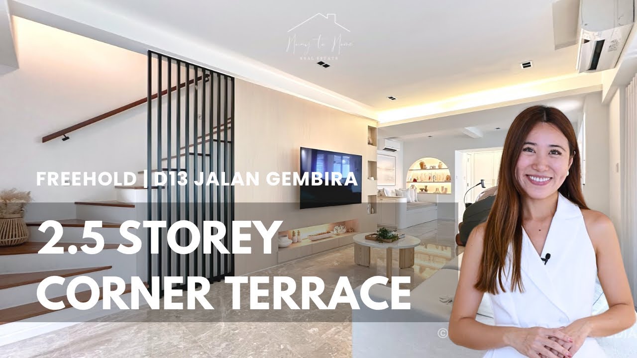 Modern Resort Freehold Corner Terrace | D13 MacPherson Garden Estate - Singapore Landed Home Tour