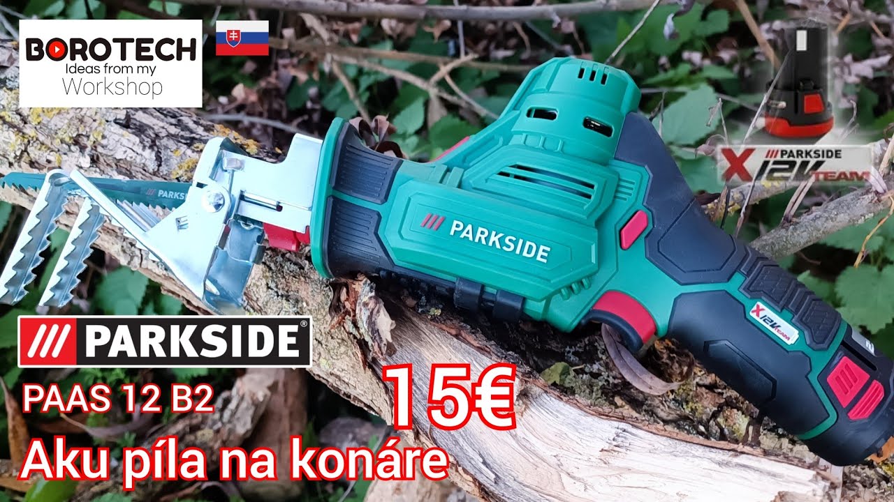 Аккумуляторная садовая пила PARKSIDE 12В PAAS 12 B2 №244