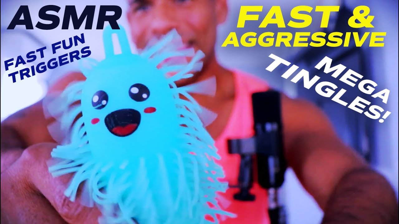🔥 Mukbang ASMR: Fast & Aggressive Triggers for Tingle Overload! 🎧🍜