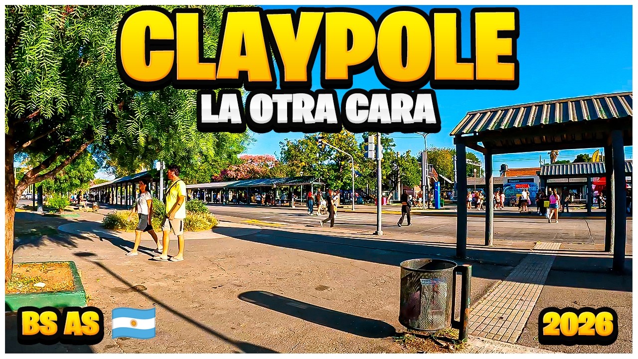 Estación Claypole: así se vive alrededor del tren [4K]