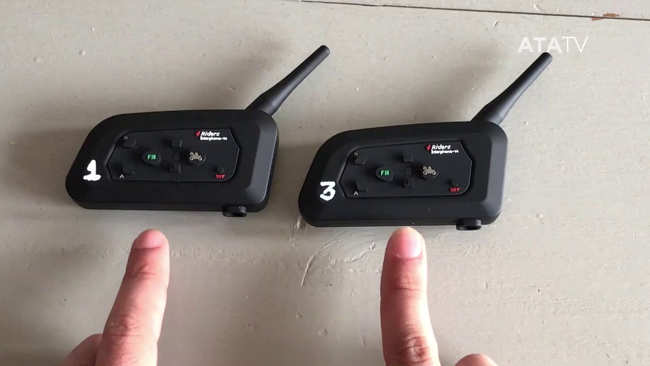Intercomunicadores de árbitro v4 (Cómo conectarlos)