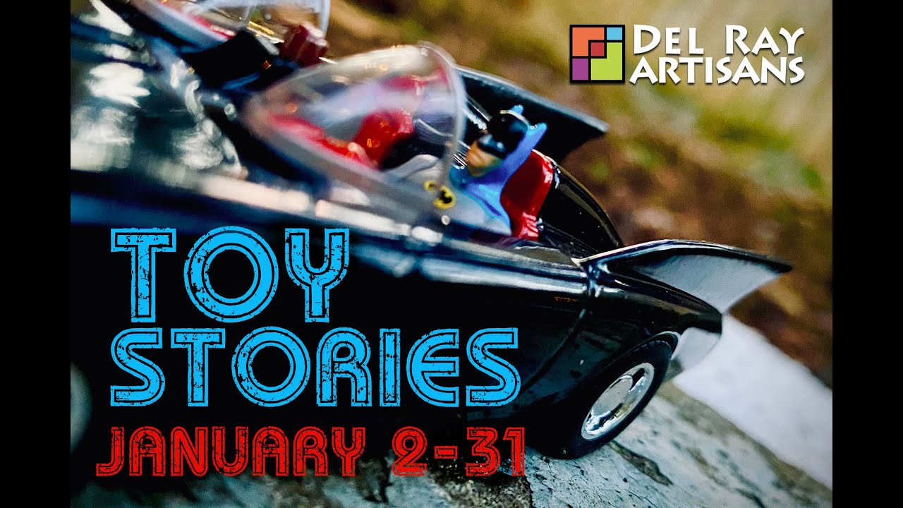 Toy Stories art exhibit at Del Ray Artisans