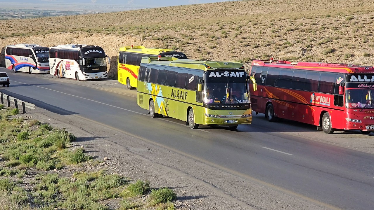 Al Saif Daewoo Bus | Al Mehmood Daewoo Bus | Quetta Buses